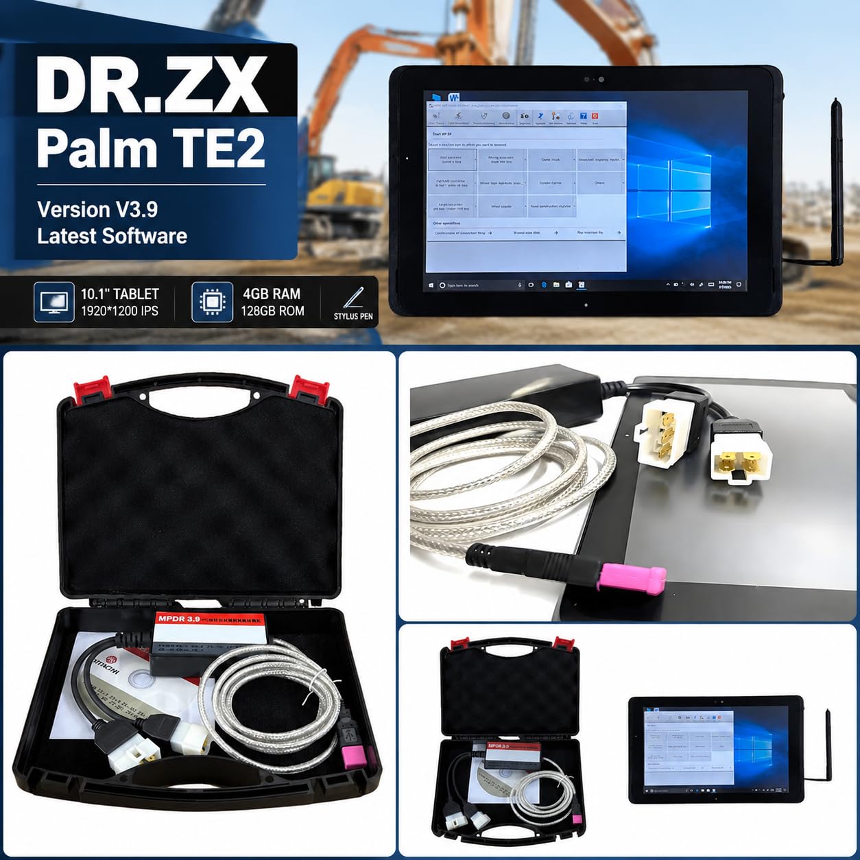 Amazon.com: Excavator Diagnostic Tool DR.ZX Palm TE2 Version V3.9